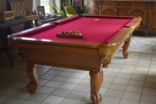 SOLO® - Austin - Pool Table, Connelly, Reg Size 8'-80
