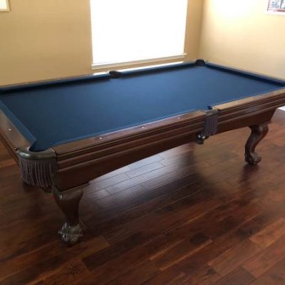 Gorgeous Wood Pool Table